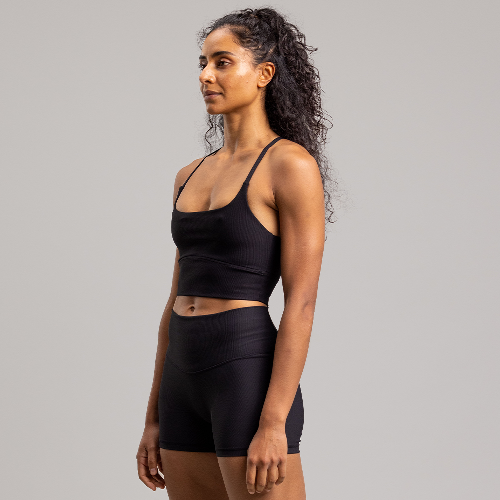 Agile Longline Bra - Women's BLACK