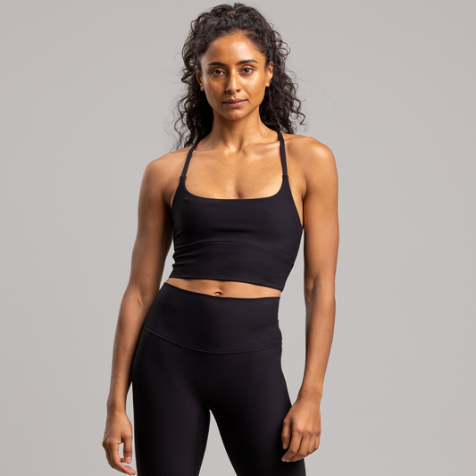 Agile Longline Bra - Women's BLACK