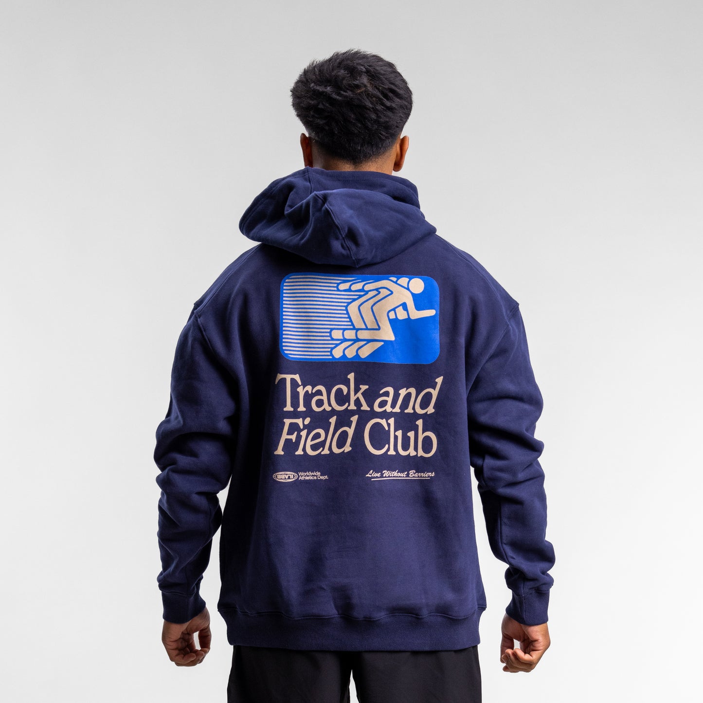 Track And Field Block Hood Unisex