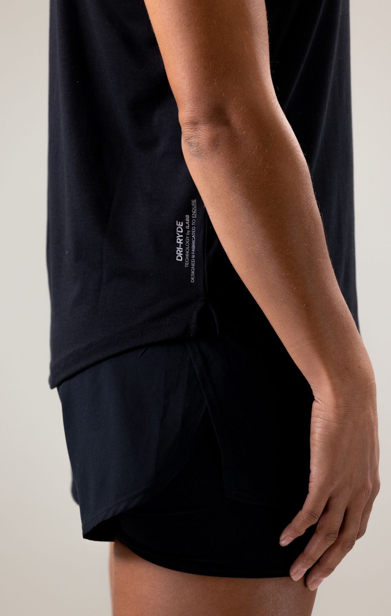 Lomond Singlet Women's BLACK