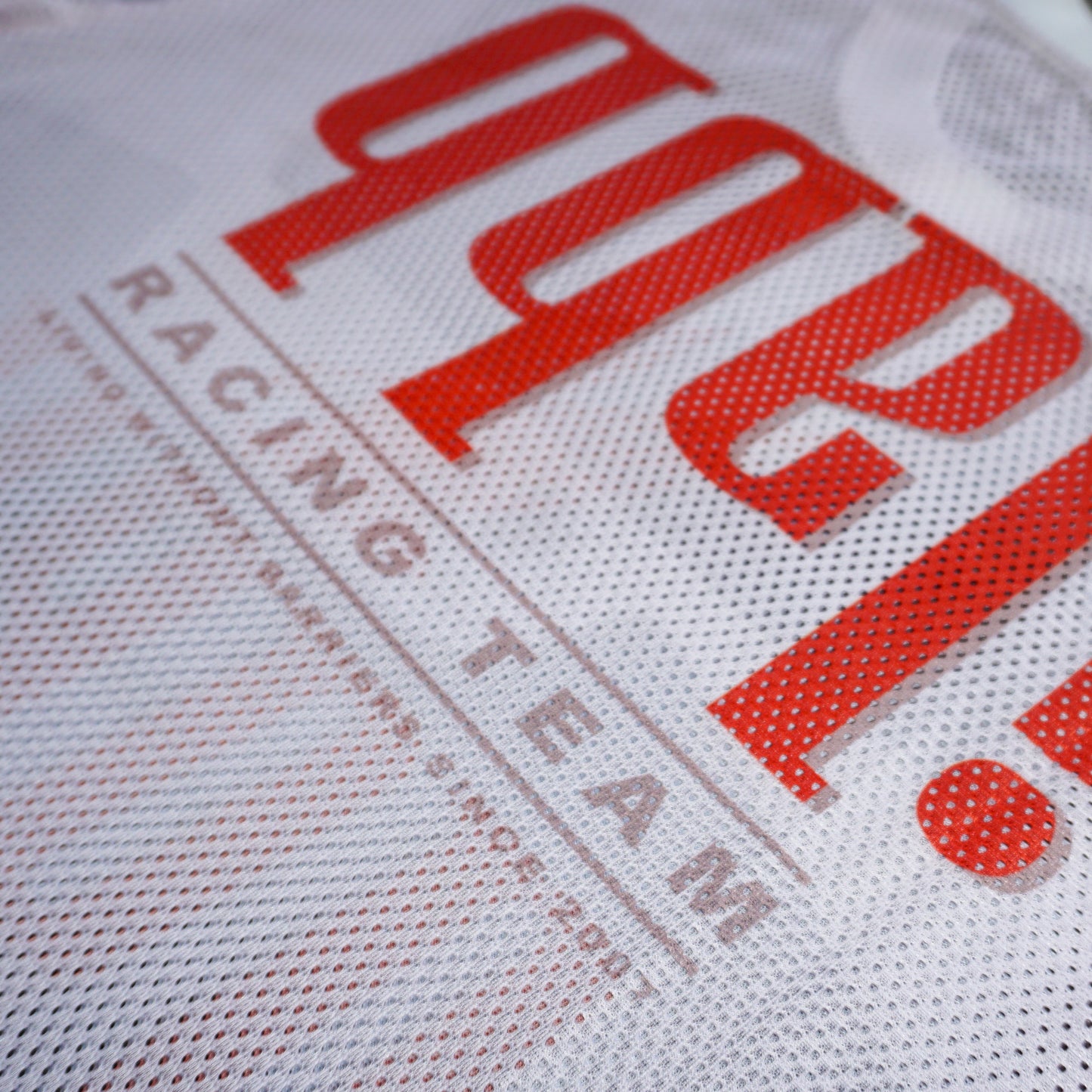 Heritage SS Mesh Jersey Race Team  - Unisex - OFF WHITE